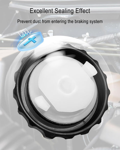 Brake Master Cylinder Fluid Bottle Reservoir Cap Fit for Lexus Toyota Tacoma Camry Tundra 4Runne RAV4, Replace 47230-47090...