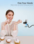 Tryone Gooseneck Phone Holder Stand for Bed Flexible Arm Adjustable Cell Phones Mount Clamp on Desk Bedframe Compatible with iPhone 14 Pro Max 13 ...