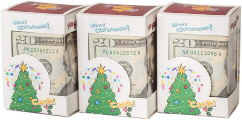 DUNEROLLER Christmas Cash Gift Boxes for Gifting Money...