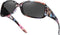 Women's Polarized Sunglasses - Fashionable Wraparound Butterfly Design with UV400 Protection...