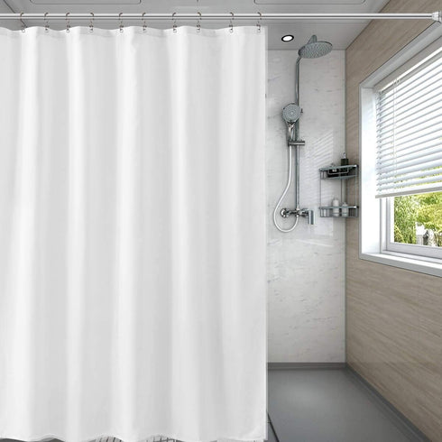 Shower Curtain Hooks Rust Resistant Shower Curtain Rings Metal Double Glide Rollers Shower Hooks for Bathroom Shower Curtain Rods Curtains, Set of...
