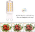 BAOMING G9 LED Bulb 4W, 40 Watt T4 G9 Base Halogen Equivalent, 2700K Soft Warm White, 120V No-Flicker, Chandelier Lighting Non-Dimmable 450LM (5 P...