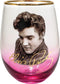 Spoontiques Stemless Wine Glass, 20oz - Lidless Drink Tumbler for Cold Beverages - Elvis...