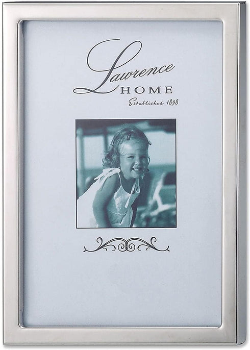 Lawrence Frames 710657 Silver Standard Metal 5x7 Picture Frame...