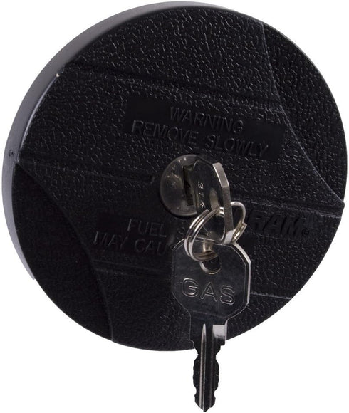 Omix-Ada | 17726.06 | Gas Cap, Locking, Black | OE Reference: 5350828 | Fits 1978-1990 Jeep CJ5 / CJ7 / CJ8 Scrambler / Wrangler YJ...