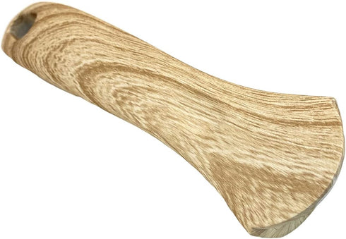 JEETEE Old Model Large Light Wood Grain Color Handle for Grey 11 Inch Square Grill Pan, 3 Quart Saute Pan (Contains square aluminum block screws)...