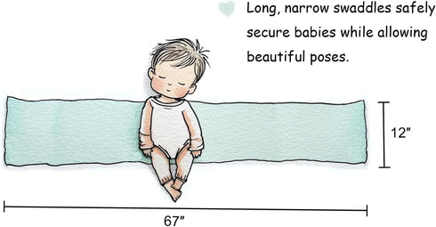 Sunmig Newborn Baby Stretch Wrap Photo Props Wrap-Baby Photography Props (Rose)...