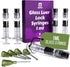 5 Pack Borosilicate Glass Luer Lock Syringe 1ml Capacity Reusable Glass Syringes - Use for Arts and Crafts, Thick Liquids, Oils, Vet, Glue, Lab, I...