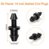 60 Pieces 1/4" Drip Irrigation End Plug Fittings?1/4'' Drip Single Barbed End Cap Connectors for 1/4 Inch Irrigation Tubing 1/2" Tubing Goof Hole ...
