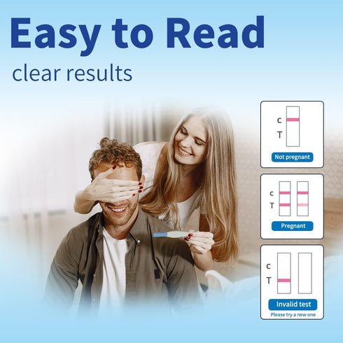 DAVID Pregnancy Test Early Detection HCG Test for Fertility Women, Over 99% Accurate and Reliable Results, Pruebas De Embarazo 6 Days Before Misse...
