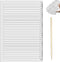 Line Stencil Straight Line Stencil 0.35inch Spacing Line Plastic Writing Guide Template Line Drawing Stencil Template for Journaling Scale Writing...