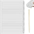 Line Stencil Straight Line Stencil 0.35inch Spacing Line Plastic Writing Guide Template Line Drawing Stencil Template for Journaling Scale Writing...