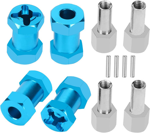 RC Wheel Hex Spacers 12mm Hex Hub Extenssion 20mm Offset Extension for Improved Stability and Performance on Your 1/10 RC Crawler Car Parts...
