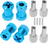 RC Wheel Hex Spacers 12mm Hex Hub Extenssion 20mm Offset Extension for Improved Stability and Performance on Your 1/10 RC Crawler Car Parts...