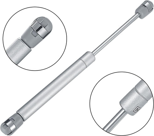4 Pcs Gas Springs, 100N/22.5LB Gas Struts Lift Supports, Gas Shocks, Soft Close Hinges, Furniture Cabinet Door Lid Stay, Hydraulic Gas Lift Spring...