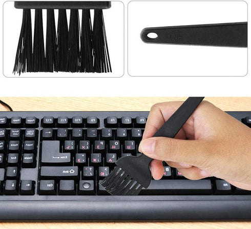 9 in 1 Anti Static Brushes Small Cleaning Kit Multi-Purpose Nylon Brush for Keyboard, PC Motherboards, Camera, Phone, Laptop, MacBook, Computer......