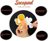 Non Slip Bathtub Stickers, 14 PCS Large Sea Adhesive Kids Anti Slip Decal Treads for Shower and Bath Tub with Premium Scraper...