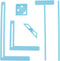 UPTTHOW 6Pcs Bookbinding Easy Scrapbooking Tool for Starter, Complete Great Stencils and Cutter Guide Kit Can Be Made Into Notebook Calender Junk ...