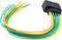 Xenon HID Projector Headlight Connector Harness Pigtail Fit for Dodge for Ram 1500 2500 2013-2018......