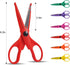 UCEC Craft Scissors Decorative Edge, 6 Pack Extended Crafting Scissors, Pattern Scissors with Different Designs on Blades, Fun Scissors for Kids, ...