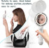 Star Compass Mini Handheld Fan, Battery Operated Rechargeable Portable Fan with LED Light Makeup Mirror, Bladeless Small Personal Fan 3 Speeds Eye...