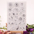 Flowers Clear Stamps for Card Making Bud Leaves Transparent Silicone Stamp DIY Scrapbooking Supplies Embossing Paper Card Album...