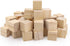 50Pcs Wooden Cubes 1inch Natural Wooden Blocks Unfinished Wood Blocks for Wood Crafts Blank Wood Square Blocks for Crafts and DIY Projects Puzzle ...