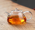 123Arts Mini Tea Pot, Glass Teapot, Clear Teapot, Small Teapot for One Person Use,7oz...
