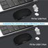 Wireless Mouse for Laptop, Bluetooth Mouse Rechargeale Three Mode(Bluetooth 5.2+ USB-A & USB-C Receiver)-Compatible with TypeC & USB Port Devices/...