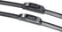 2pcs 22"+22" U/J Hook Bracketless Curved Premium All-Season Front Windshield Wiper Blades Set of 2 Combo Pack New Factory Replacement AA Natural R...