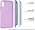 tech21 - Evo Check Case for Apple iPhone Xs - Orchid...