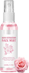 Rose Water Toner Spray for Face, Organic Rose Water Spray, Rose Deep Hydration Facial Toner, Refreshing, Close Pores and Soothe Skin, Anti Aging R...