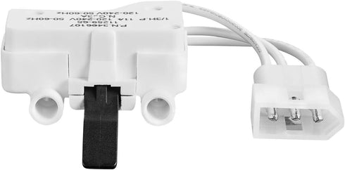 SANJOIN 3406107 Door Switch Replacement Fits for Whirlpool Dryer, Maytag Dryer, Replaces 3406109 3405100 3405101 3406100 3406101