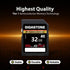 Gigastone 32GB SD Card, 4K Camera Extreme, A2 V30 SDHC Memory Card High Speed 4K Full HD Video Compatible with Canon Nikon Sony Pentax Kodak Olymp...