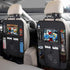 Car Backseat Organizer 2 Pack, Car Seat Back Organizers Storage Kick Mat Seat Protector, Car Seat Back Protectors with Clear 10" Tablet Holder + 5...