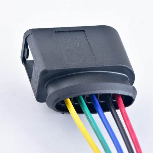 5 Pin Auto Waterproof Connector MAF Mass Air Flow Plug Wire Harness 1J0973999A for Jetta Golf MK4 Beetle TDI ALH 1J0 973 999 A...