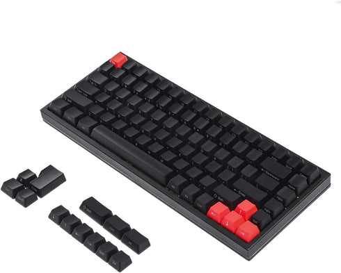NPKC ABS 84 64 Key OEM ANSI ISO Side-lit 1.5mm Thickness Shine Through Keycap Only Keyset for YMD75 KBD75 Keycool 84 YD64 XD64 GK64 (Only Keycap)...