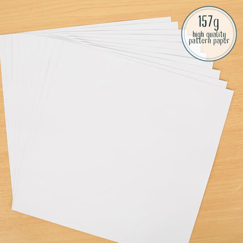 Whaline 40 Sheets Patriotic Pattern Paper Star Fireworks Stripe Scrapbook Specialty Paper 4th of July Double Sided Craft Paper for Independence Da...