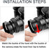 37mm Metal Lens Hood & Lens Cap Compatible for Olympus E-M10 IV/E-M10 III E-PL7 kit Zuiko 14-42mm Lens (1+1 Pack)...