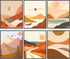 Posterizer 6 pcs-Minimalist Modern Aesthetic Mountain-Landscape & Nature Art-Abstract & Modern Art- Gift for Nature, Surfers , Beach Lovers-Decor ...