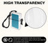 Waterproof ID Card Badge Holder Case - Floating Sports Case with Hanging Ring and Rope - Money and Key Holder - Small Waterproof Case for Swimming...