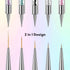 Makartt Double-Ended Nail Art Brushes Set, 5PCS Nail Design Brushes Dotting Pen Multifunctional Nail Design Tools Kit Including Nail Liner Brush a...