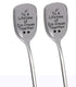 To A Lifetime of Ice Cream Together Gifts For Couple, 2PCS Spoon Christmas Wedding Gifts For Couple,Anniversary Birthday Valentine’s Day Gifts For...