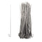 Aiwaiufu Aluminum 8inch 100 Packs Chain Link Fence Ties, 12.5 Gauge Aluminum Wire Hook Ties for Chain Link Dog Fence, Diameter 2mm...