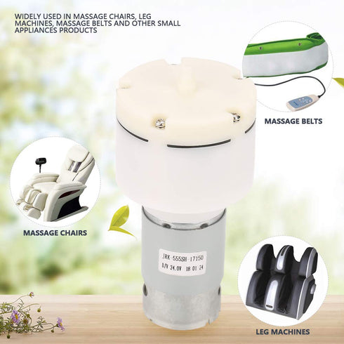 Mini vacuum pump, DC 24V Mini Small, low-noise, short filling time Air vacuum suction pump, 24V Mini vacuum pump> 13.0 L / min, <60dB, low noise, ...