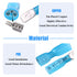 Glarks 100pcs 16-14 Gauge Fully Insulated Female/Male Spade Nylon Heat Shrink Waterproof Quick Disconnect Electrical Insulated Crimp Terminals Con...