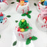 KALAIEN 3pcs Holly Leaf Plunger Cutter Fondant Baking Tools Cake Cookie Sugarcraft Decorating Mould...