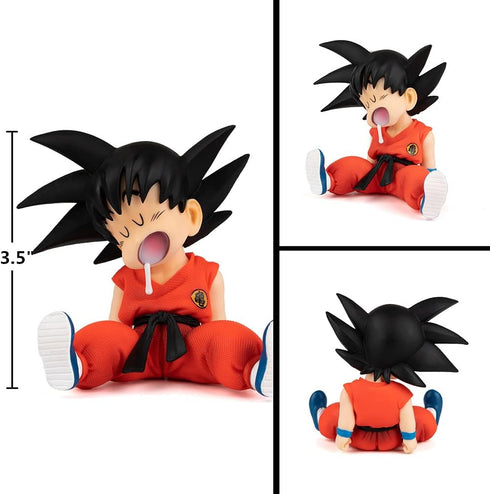 DBZ Actions Figures GK Son Goku Figure Statue Figurine Super Saiyan Collection Birthday Gifts PVC 3.5 Inch...