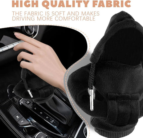 Gear Shift Hoodie, Universal Car Gear Shift Knob Cover, Funny Mini Gearshift Sweater, 4.7Inch Car Shifter Stick Protector Decoration, Car Interior...