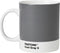 Pantone by Copenhagen Design - Large ceramic coffee mug with handle - Colorful Porcelain coffee mug/cup, 12 oz Cool Gray...